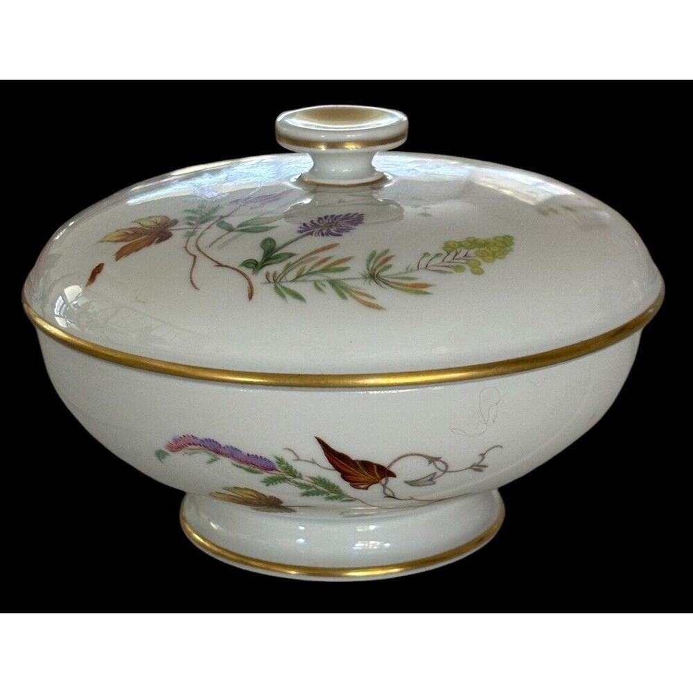 Rosenthal Vintage Porcelain Kunstabteilung SELB Germany Bowl w/Lid